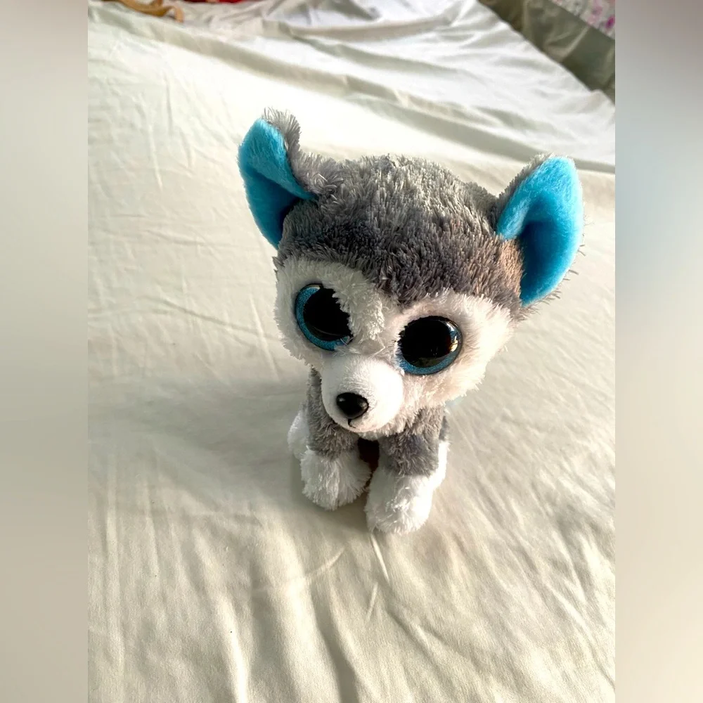 SHELL tysilk teddy boy good condition size tm color white gray - Picture 3 of 8